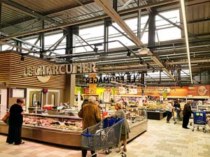 Des toits en shed pour les Sentiers du Marais au Super U Saint-Jean-de-Monts