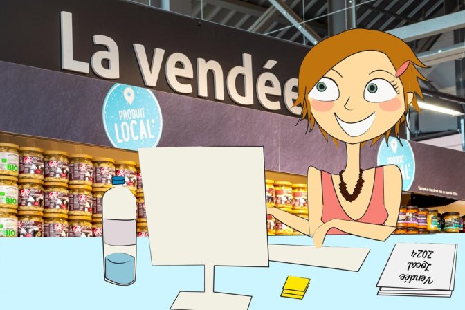 Commerce et gestion des stocks au Super U Saint-Jean-de-Monts